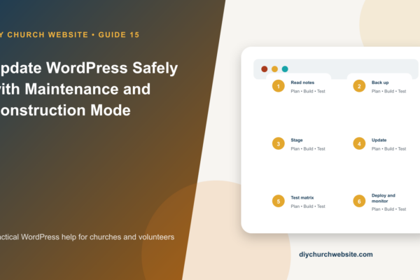 Update WordPress Safely with Maintenance and Construction Mode cover