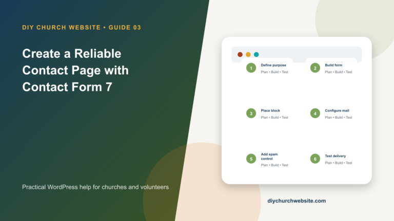 Create a Reliable Contact Page with Contact Form 7 cover