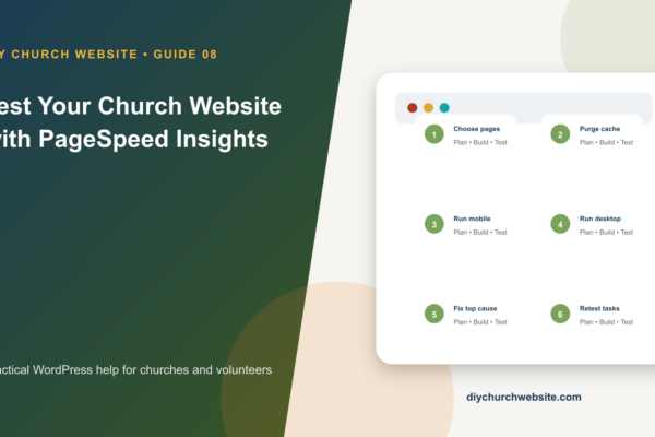 Test Your Church Website with PageSpeed Insights cover