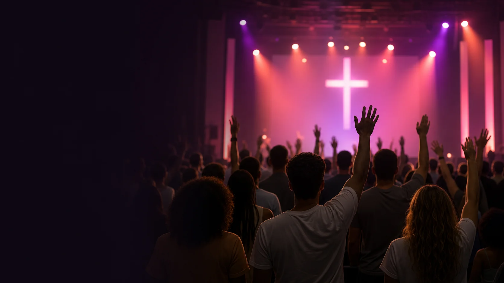 Rise demo church hero image