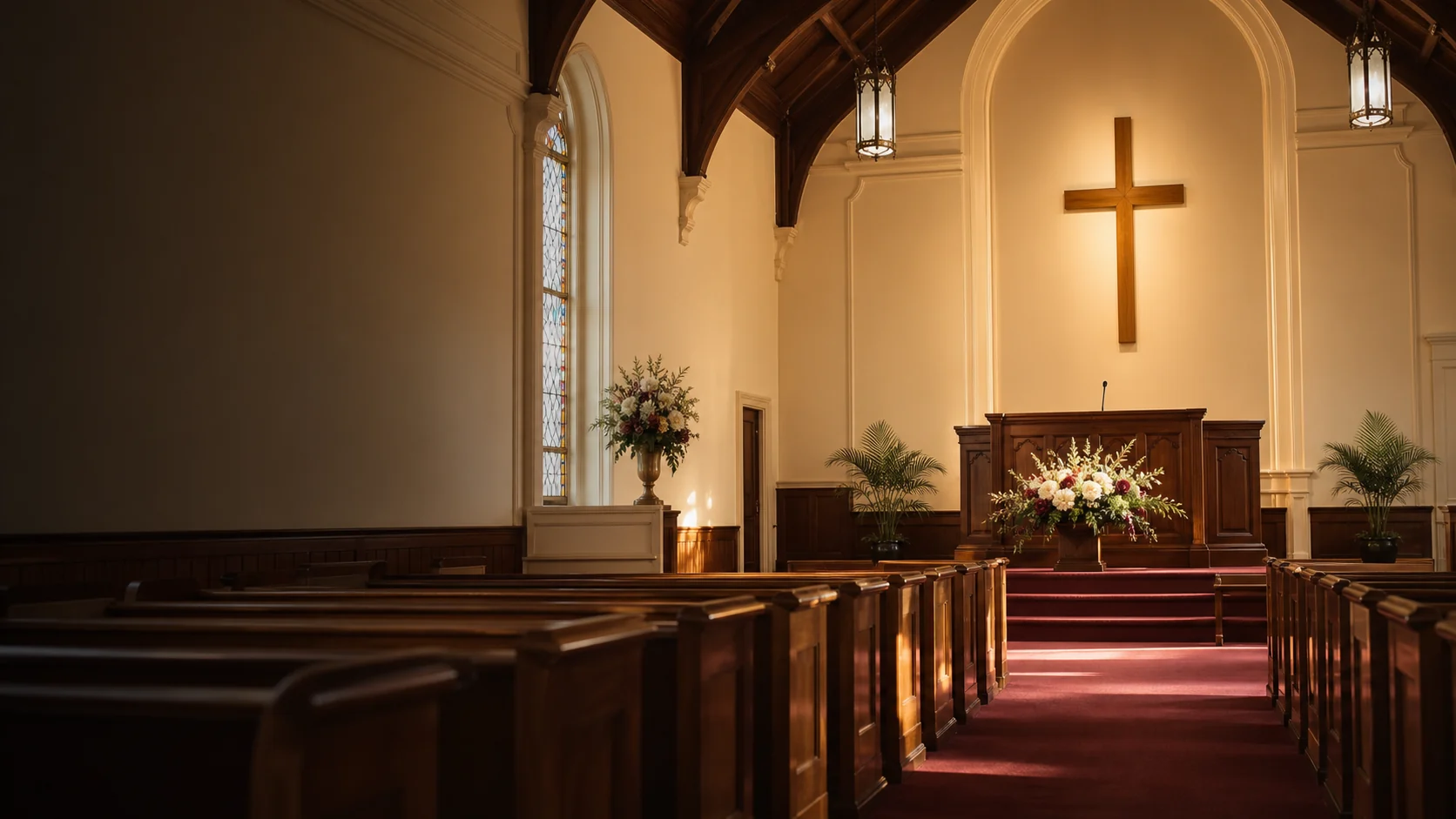 Sanctuary demo church hero image